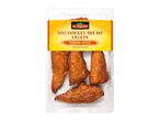 Pack of mini chicken breast fillets, Cancun style, ready to eat hot or cold.