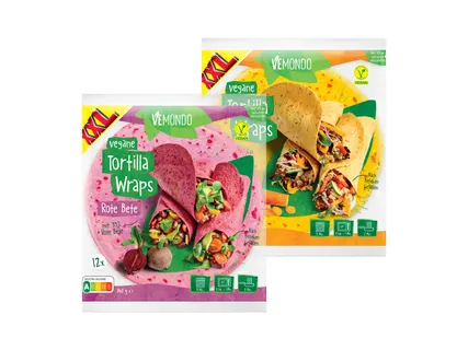 XXL Vemondo Vegane Tortilla Wraps