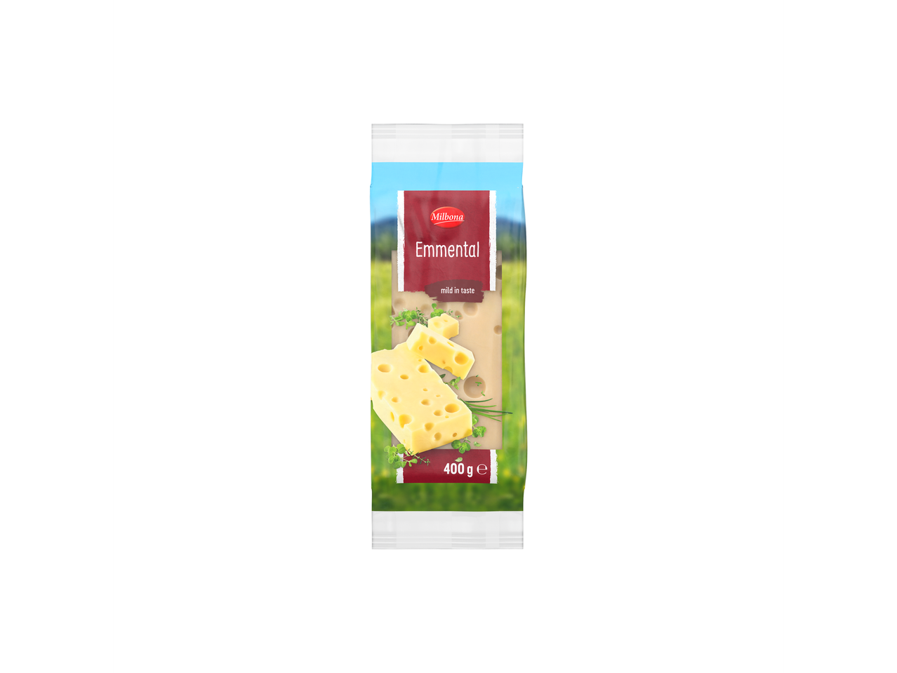 Pakovanje Milbona Emmental sira, 400g