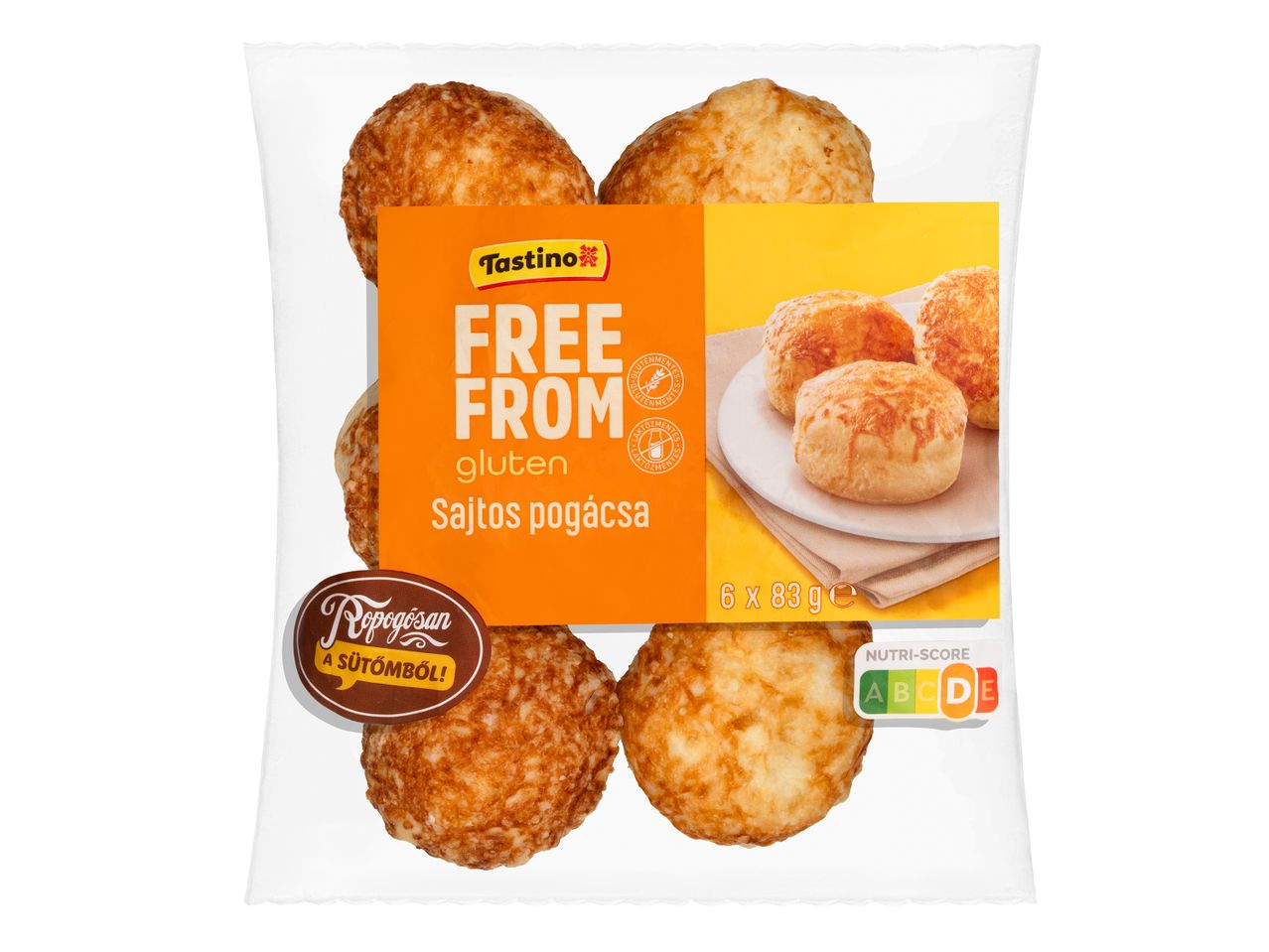 Tastino gluténmentes pogácsa.