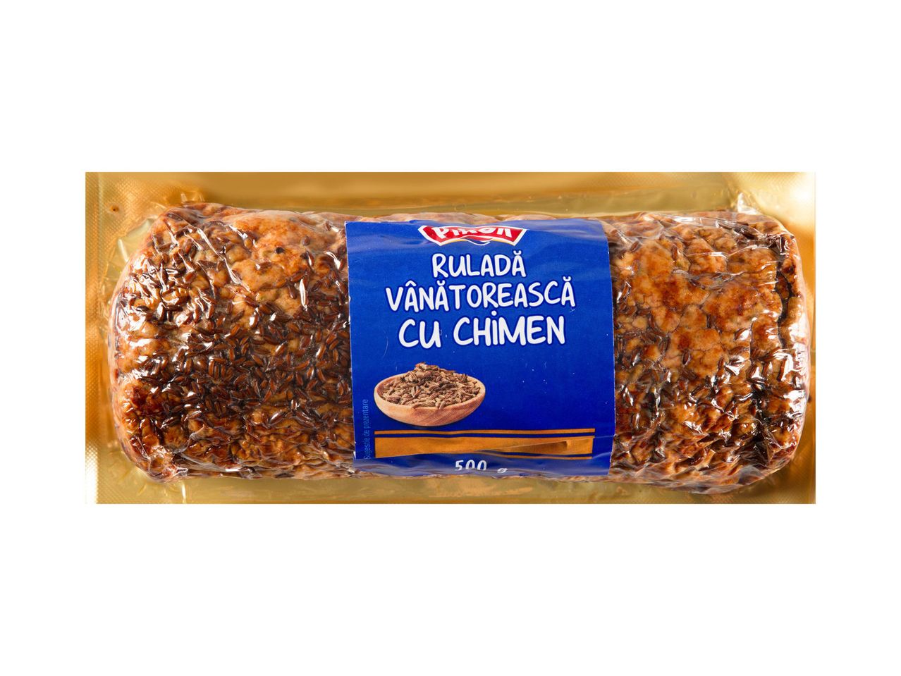Rulată vânătorească PIKON cu chimen.