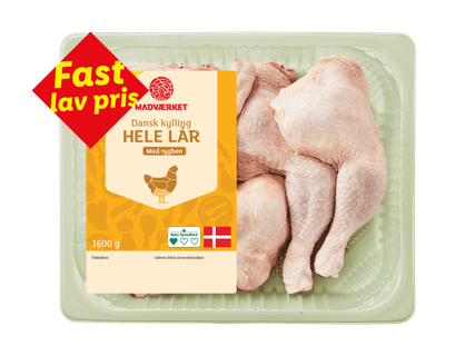MADVÆRKET Hele Lår med Ryg