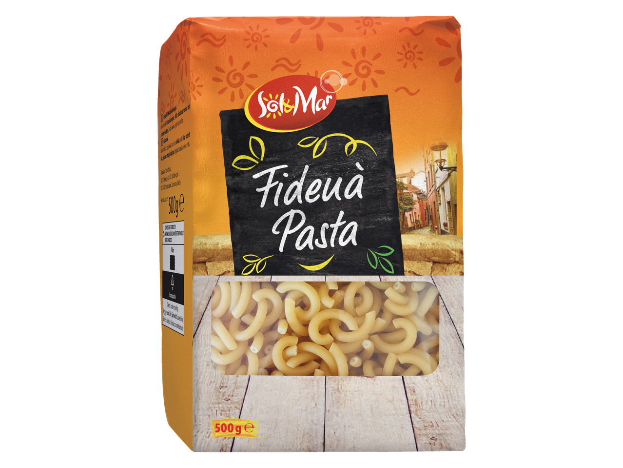 Sol&Mar Fideuà Pasta: 500 g pastapakk.
