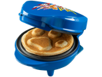 Μια μπλε βάφλα Paw Patrol με μια ψημένη βάφλα.