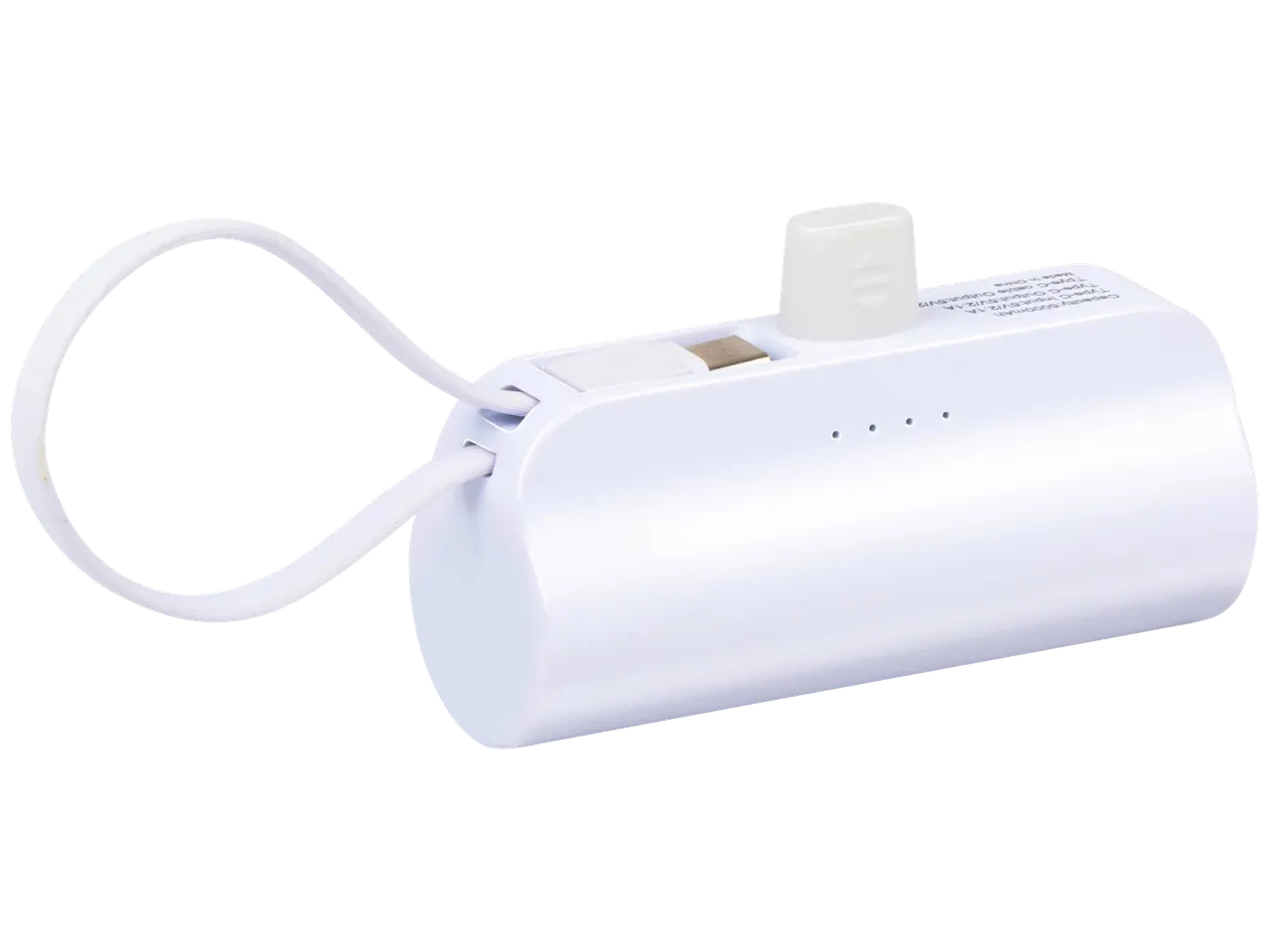 GRUNDIG Powerbank 5000 mAh με καλώδιο και έξοδο Type-C.