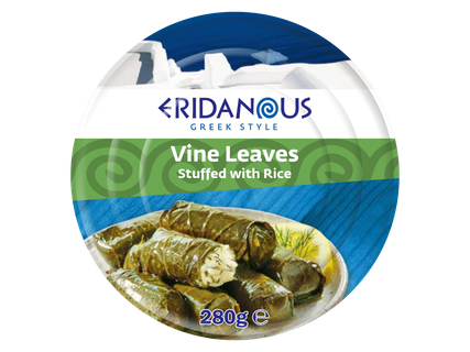 ERIDANOUS Feuilles de vigne farçies au riz