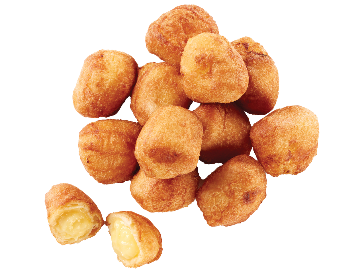 12 frittelle con crema