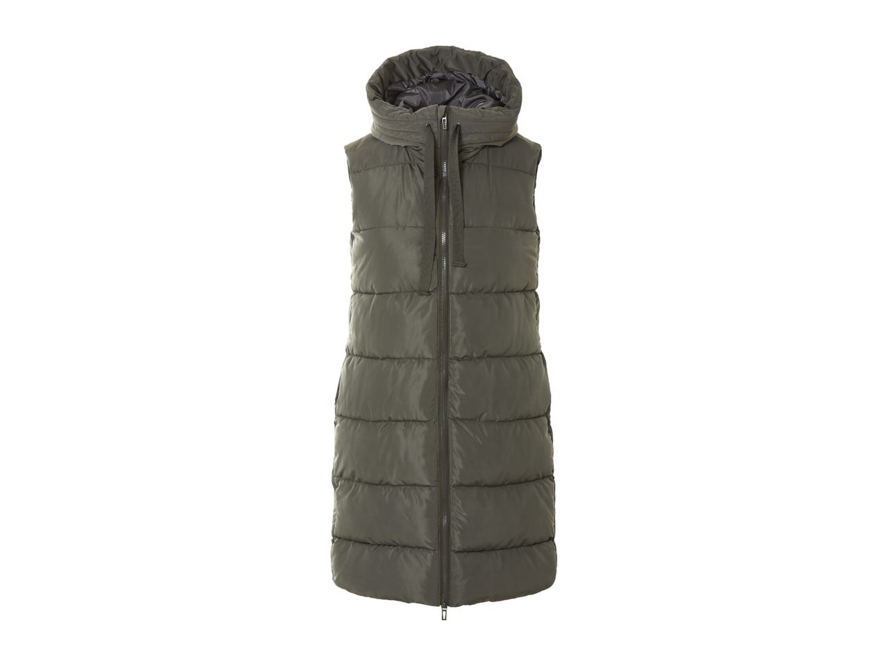 Esmara Ladies’ Green Padded Longline Gilet