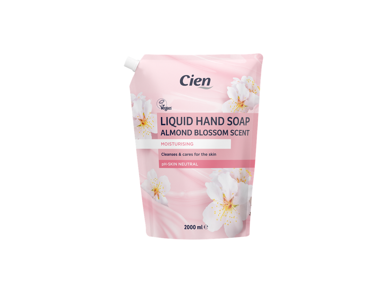 Cien folyékony kézszappan mandulavirág illattal, 2000 ml