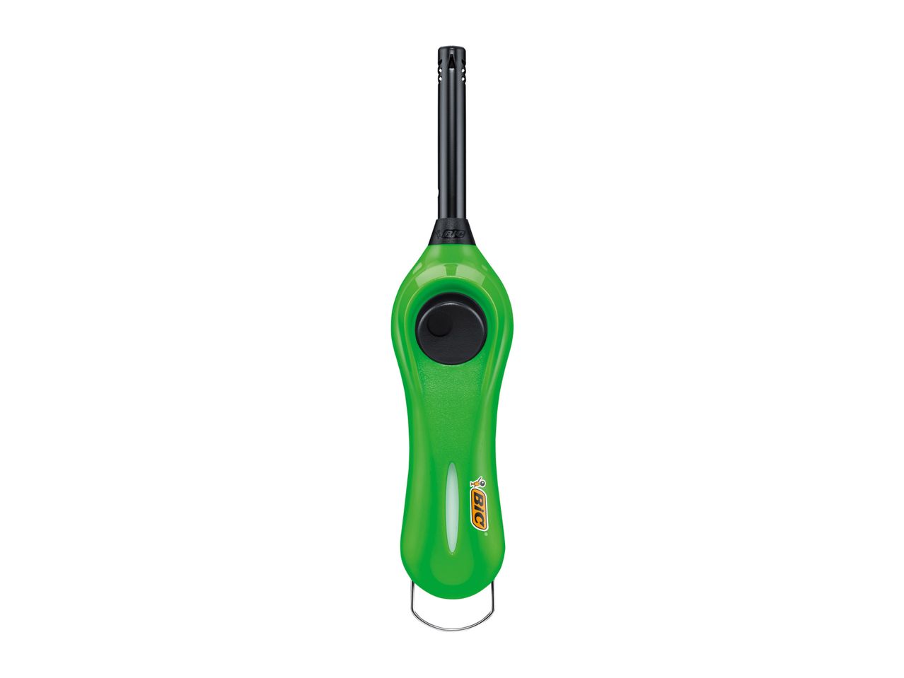 BIC lighter, green.