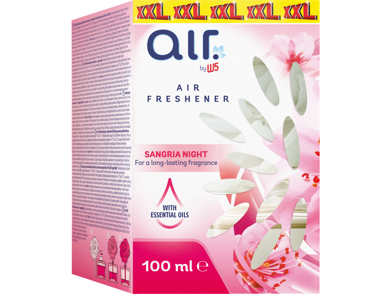 Air Freshener Air by W5, fragrância Sangria Night, 100ml.