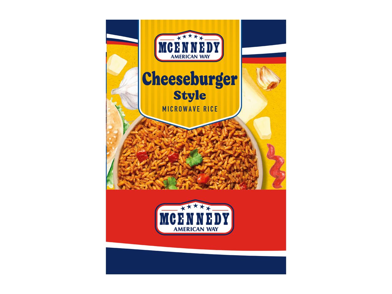 American Microwave Rice Pouches Assorted