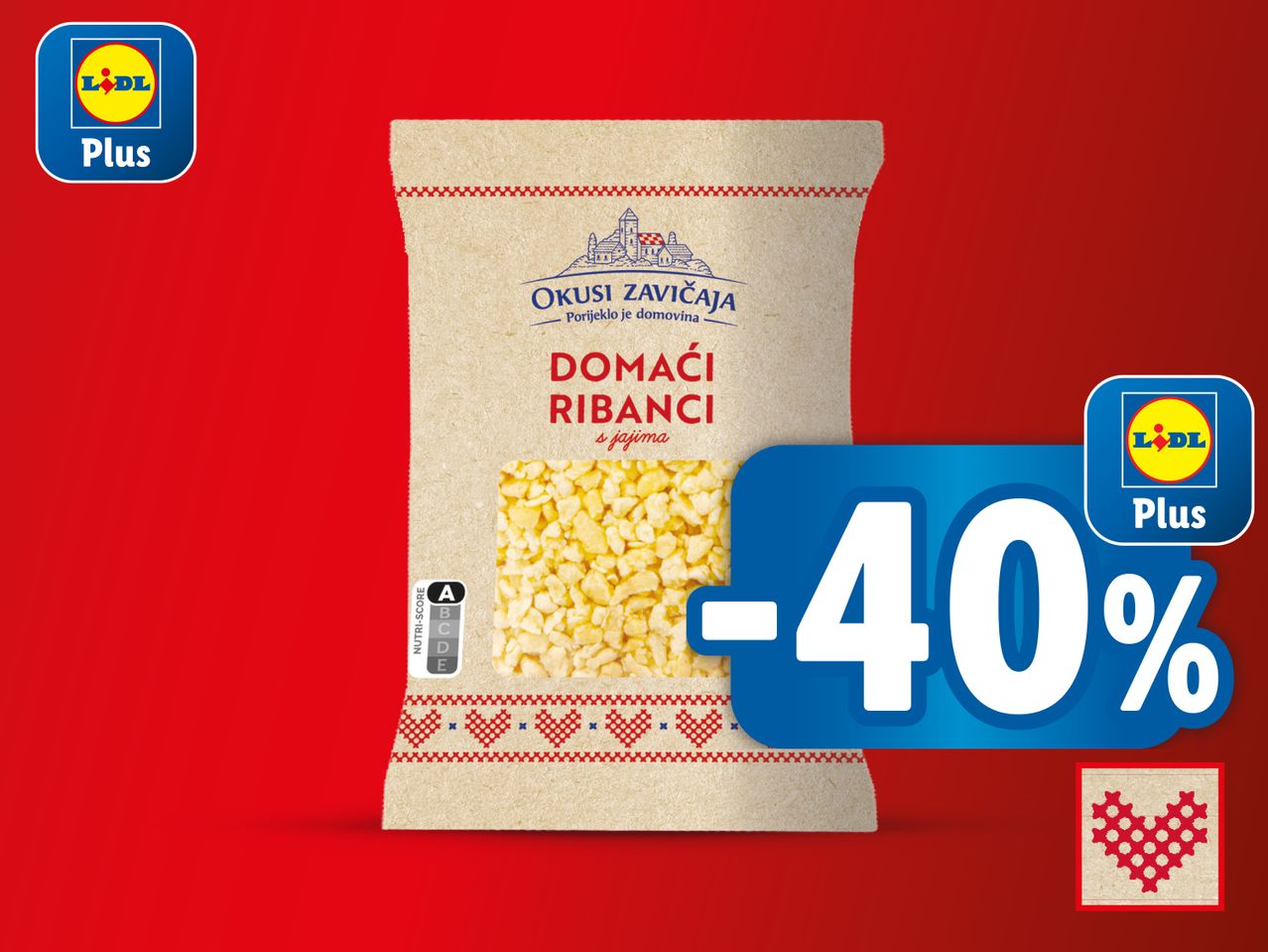 Plodine akcijska ponuda: Domaći bjelančevina -40%.