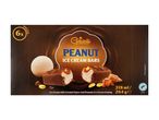 Peanut ice cream bars with caramel sauce and peanuts in a cocoa coating, 6 pieces.