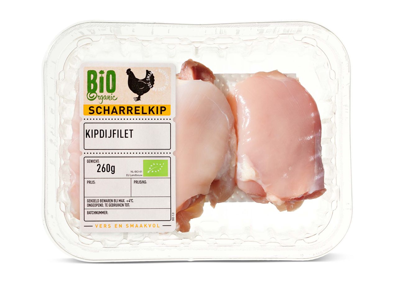 Ga naar volledige schermweergave: Biologische kipdijfilet - afbeelding 1