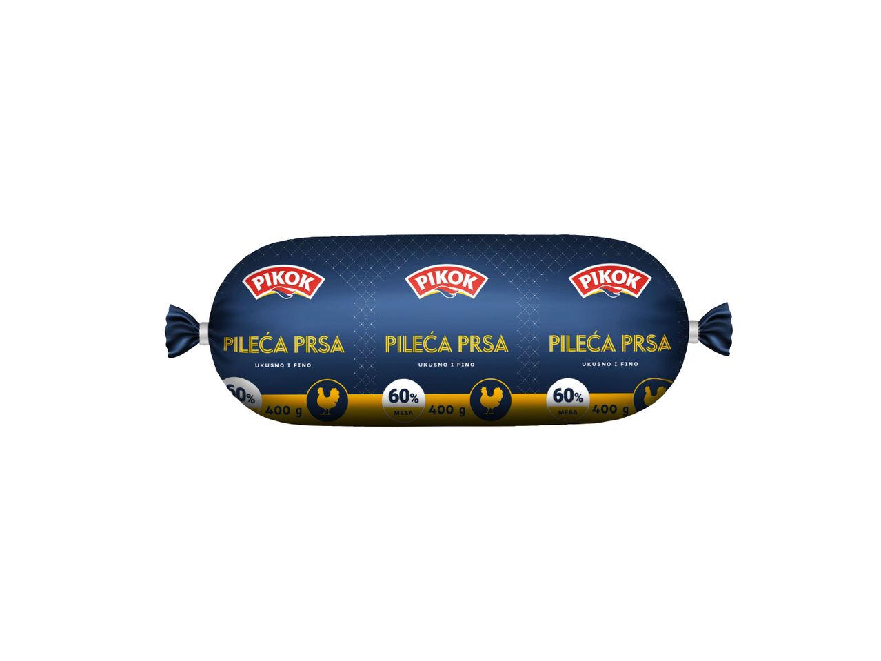 Pikok pileća prsa, ukusno i fino, 60% mesa, 400g pakovanje.