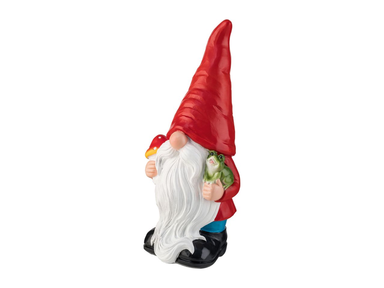 Go to full screen view: Livarno Home Garden Gnome With Frog - Image 2