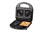 Open sandwich maker with a toasted sandwich inside