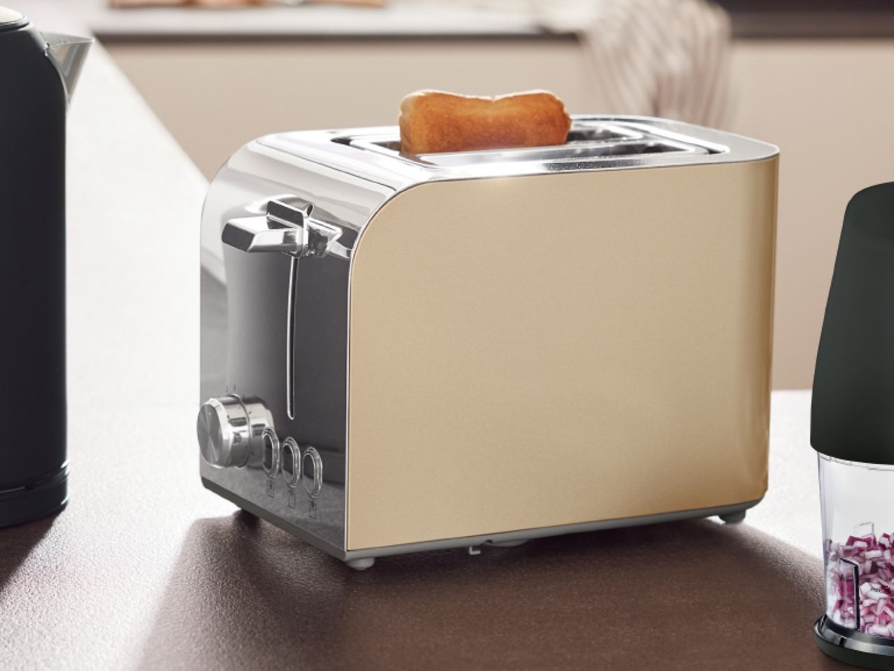 Gehe zu Vollbildansicht: SILVERCREST® KITCHEN TOOLS Doppelschlitz-Toaster - Bild 2