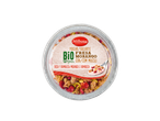 Iogurte Milbona Bio com muesli, morango e framboesa.