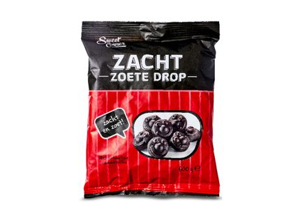 Zachte zoete drop