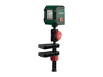 Cross line laser level with adjustable clamp mount