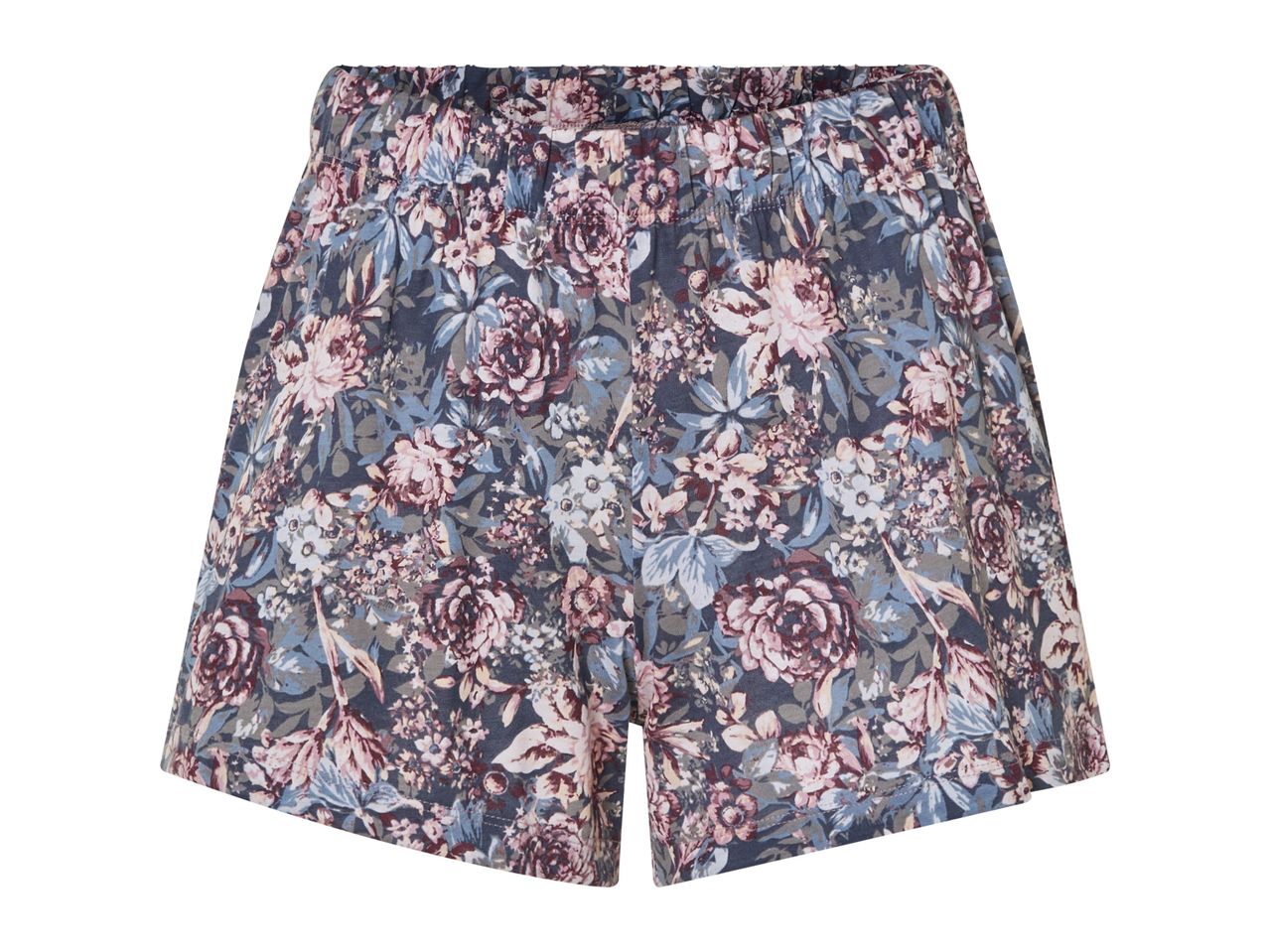 Floral print women's shorts.