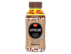 Milbona XXL Cappuccino, gekoelde koffiedrank in een plastic fles.