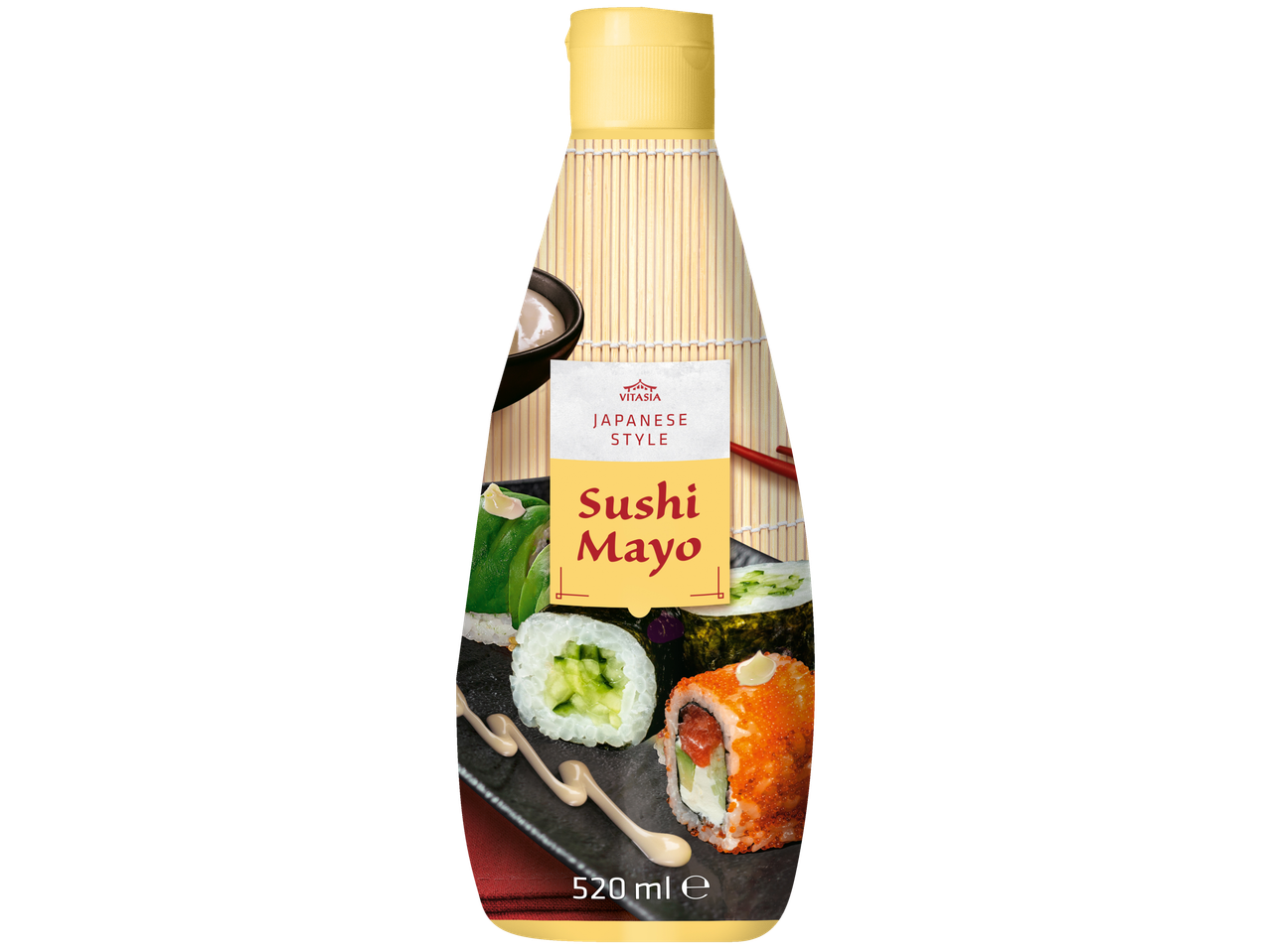 VitAsia Japanse stijl Sushi Mayo, fles van 520 ml.