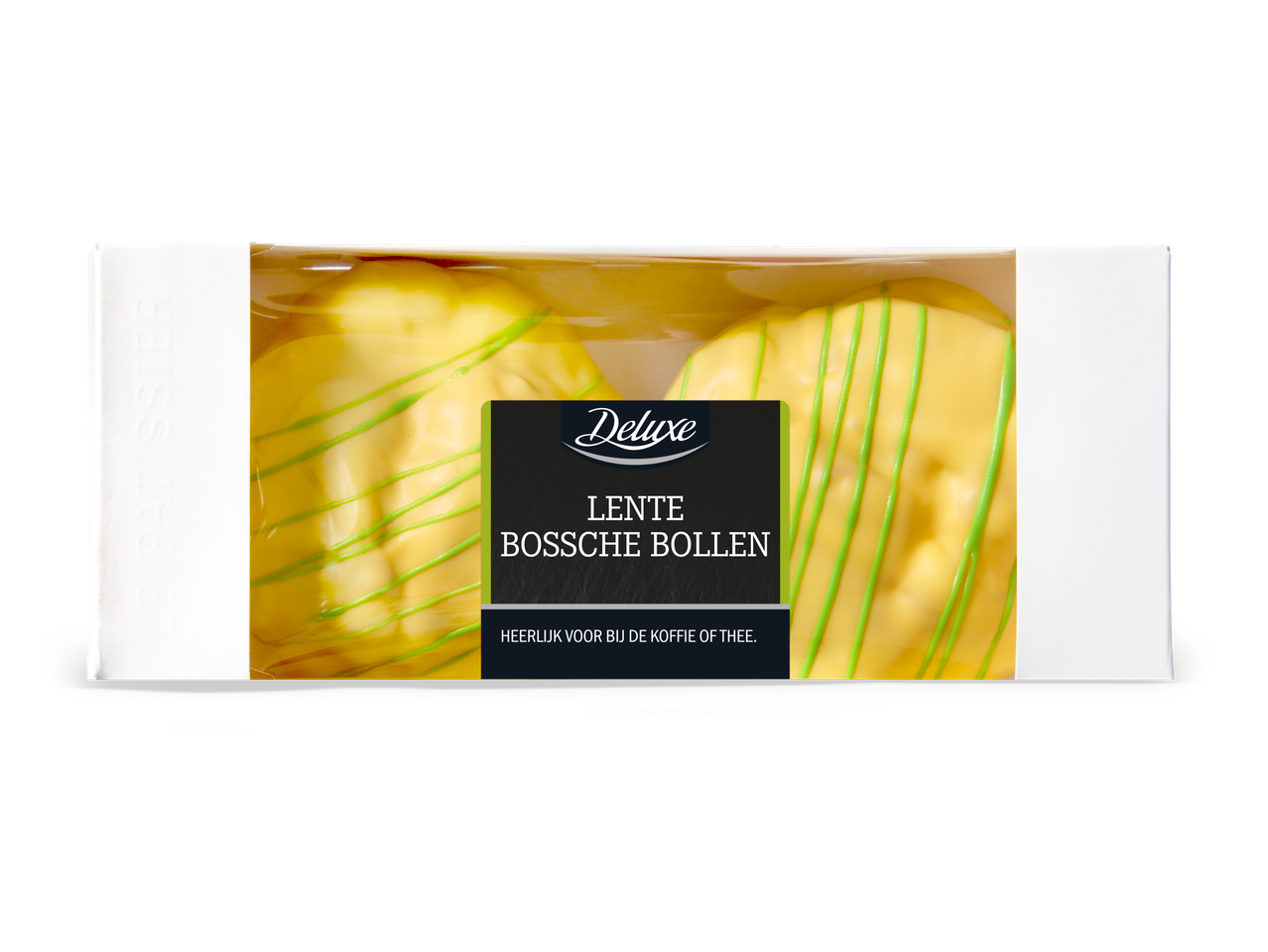 Lente Bossche bollen van Deluxe, heerlijk voor bij de koffie of thee.