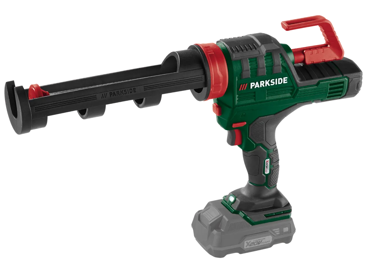 Акумулаторен пистолет за силикон и уплътнители с батерия