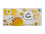 Boîte de tisane à la camomille Lord Nelson avec 25 sachets et Nutri-Score A.