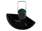 Grass trimmer head with nylon line.