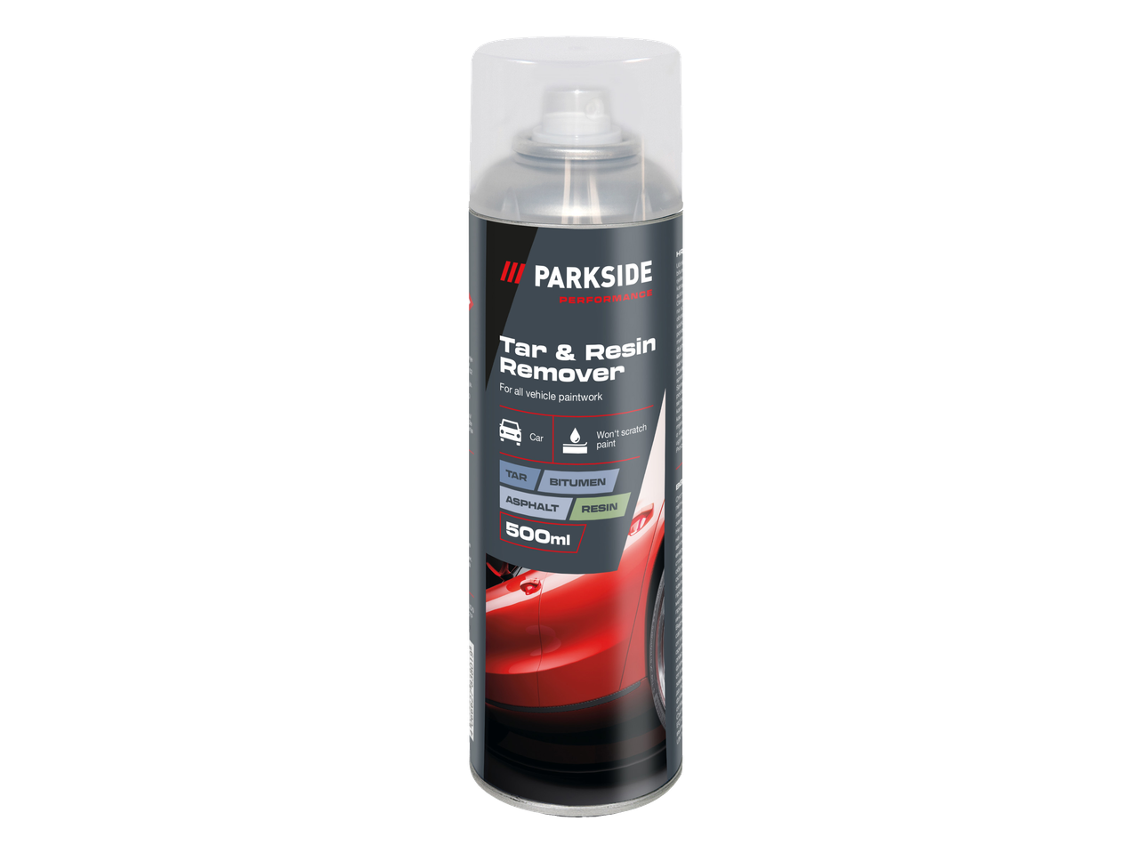 PARKSIDE PERFORMANCE sprej za uklanjanje katrana i smole, 500 ml, za auto lakove