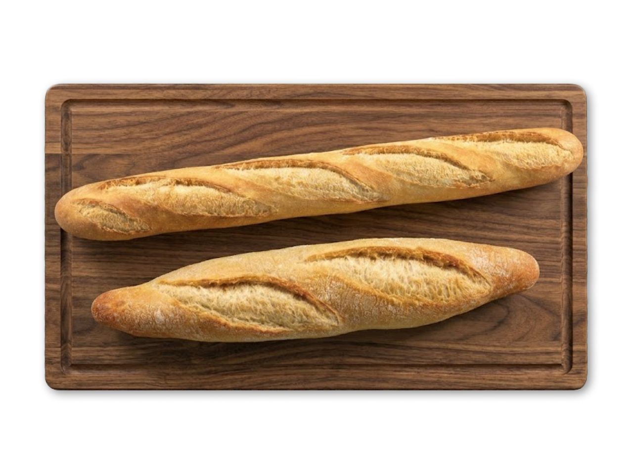 Almindelig baguette eller sandwichbaguette