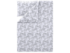 LIVARNO® mikropluošto satino patalynės komplektas su pilku gėlių raštu