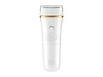 A white Cien Beauty electric razor with a gold accent.
