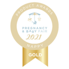 Product Award: Pregnancy & Baby Fair 2021, Gold.