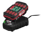 Caricabatteria Parkside X20V Team con batteria 2,4 Ah.
