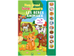 Livre sonore pour enfants « Mon grand livre sonore : Les bébés animaux » avec 10 cris d'animaux