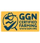 GGN Certified Farming pečat s adresom web stranice GGN.ORG.