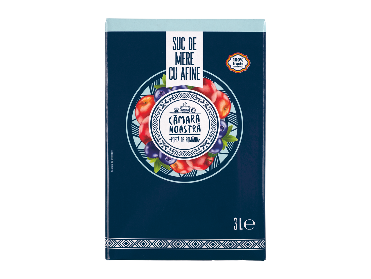 Suc de mere cu afine Cámara Noastră, 3l.