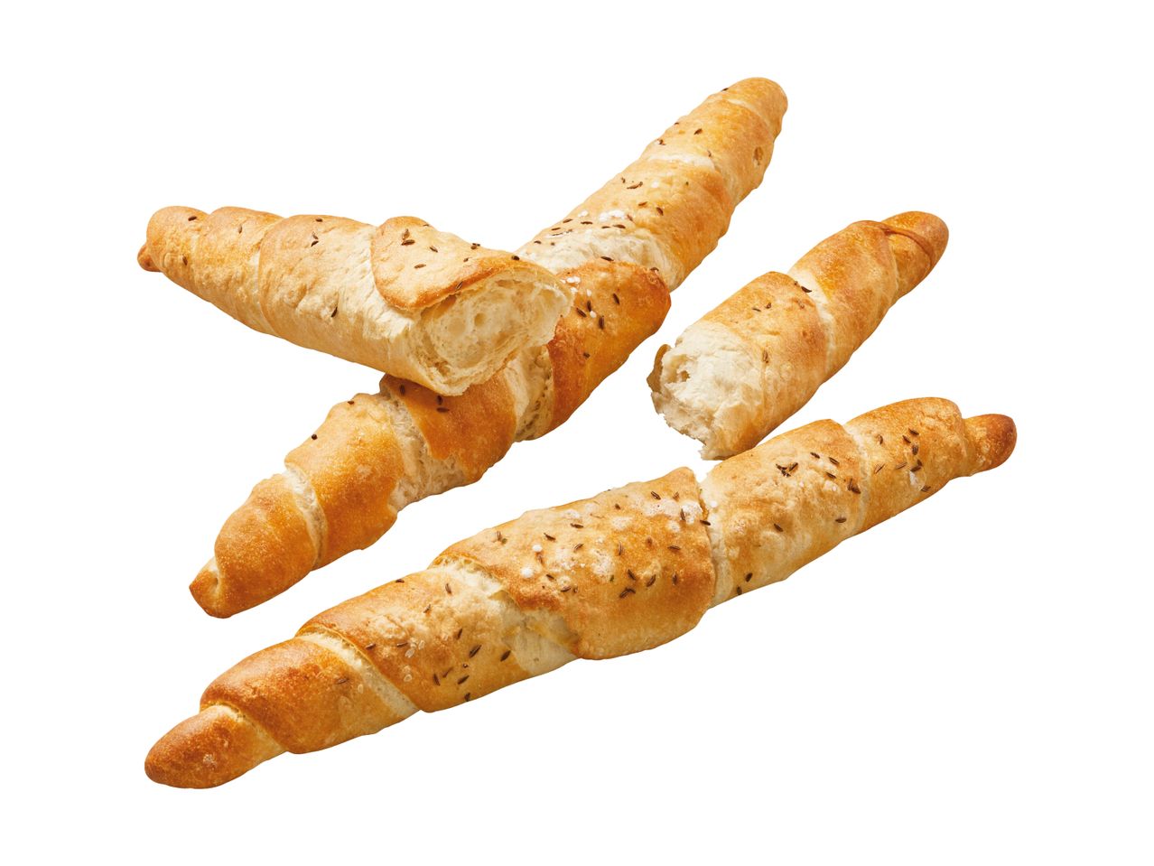 Kümmelbrötchen, Backwaren.