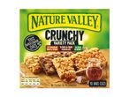 Nature Valley Crunchy Variety Pack with 10 bars, featuring maple syrup, chocolate, and honey flavors.