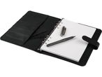 Black Reusable Notebook with a pen.