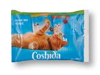 Coshida храна за котки: класически и сочни варианти, пиле и черен дроб.