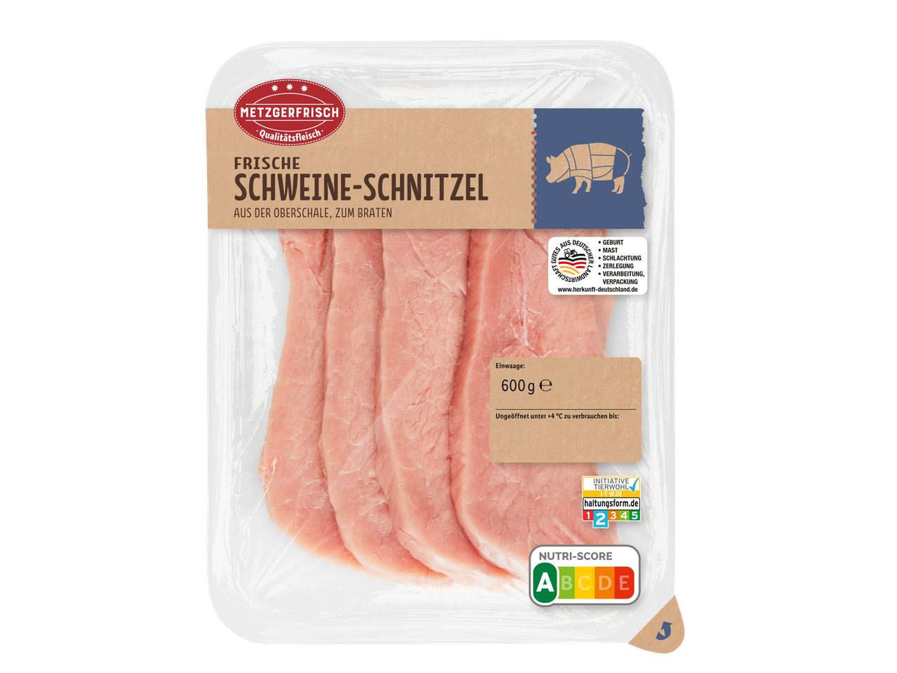 Frische Schweine-Schnitzel