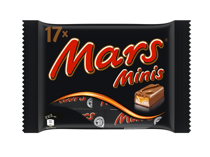 MARS, TWIX OF SNICKERS Mini's