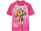 Pink Paw Patrol rash guard featuring Skye.