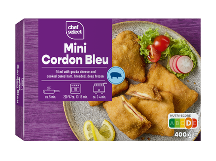 CHEF SELECT Мини шницели или мини Кордон бльо